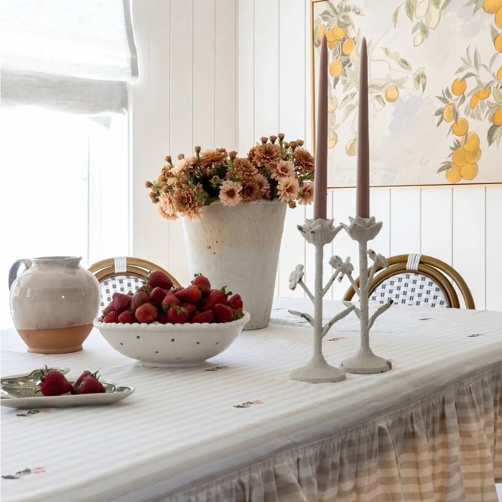 HOUSE OF JADE HOME  | FAUX BEIGE MUM STEM / Three Stem Bundle/